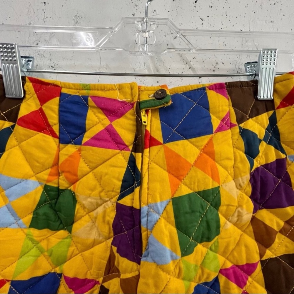 Luisa Quilted Pants Lisa Says Gah - Yellow Quilt - Small Only - Picture 4 of 7